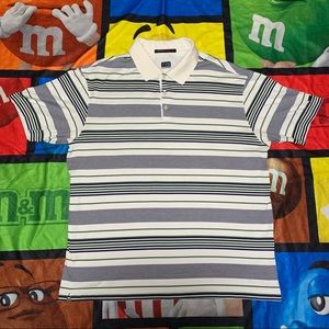Tiger Woods Collection Nike Fitdry Striped Polo